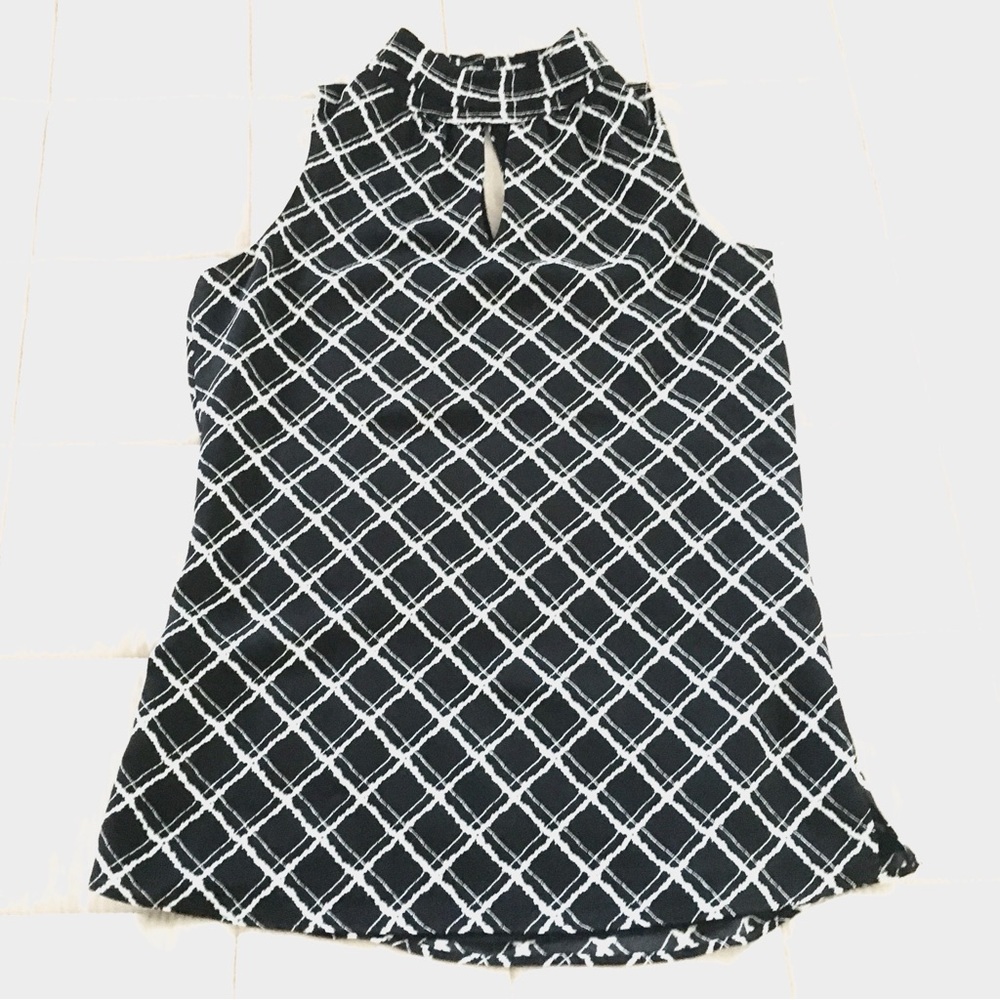 White House Black Market Sleeveless Blouse
